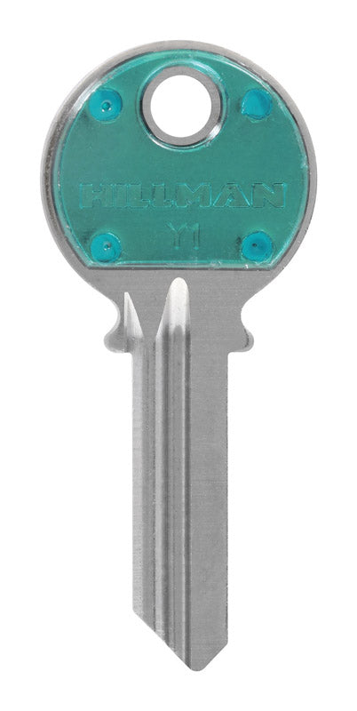 Hillman ColorPlus Traditional Key House/Office Key Blank Single (Pack of 5).
