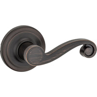 Kwikset Signature Series Lido Venetian Bronze Passage Lever Right or Left Handed