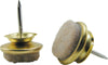 Shepherd Hardware Brass Felt Chair Glide 4 pk