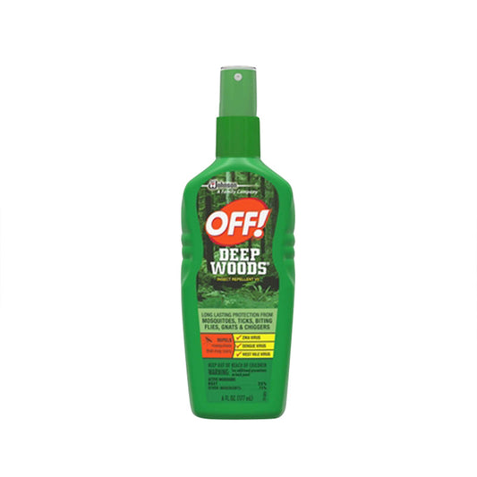 OFF! Deep Woods Insect Repellent Liquid For Gnats/Mosquitoes/Ticks 6 oz. (Pack of 12)