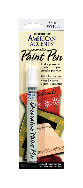Rust-Oleum White Paint Pen 0.3 oz. (Pack of 6)