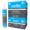 GE Max Flex Clear Siliconized Acrylic Caulk 10.1 oz. (Pack of 12)
