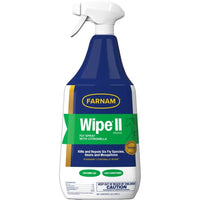 Wipe II Equine Fly Spray with Citronella, 32-oz.