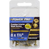 Hillman Power Pro No. 8  x 1-1/2 in. L Star Flat Head Exterior Deck Screws 75 pk
