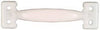 National Hardware 5-3/4 in. L White Steel Utility Pull