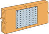 Simpson Strong-Tie 7 in. H X 0.04 in. W X 5.8 in. L Galvanized Steel Tie Plate
