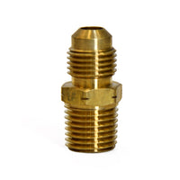 5/16 in. Flare X 1/4 in. D Male Brass Adapter (Pack of 5)