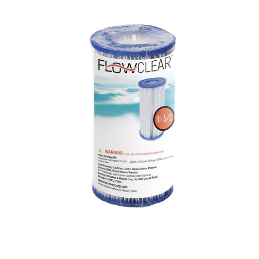 Bestway FlowClear Cartridge Filter Element 8 in. H X 4.2 in. W