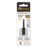 Montana Brand 3/16 in. Alloy Steel Drill Bit 3-Flat Shank 1 pc