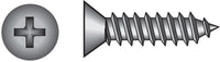 Hillman No. 10 X 2-1/2 in. L Phillips Flat Head Sheet Metal Screws 50 pk