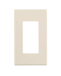 Leviton Almond 1 gang Polycarbonate Decorator Wall Plate 1 pk - Deal of The Week