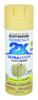 Rust-Oleum Painter's Touch 2X Ultra Cover Satin Strawflower Paint+Primer Spray Paint 12 oz