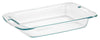 Pyrex 9 in. W x 16 in. L Oblong Dish Clear (Pack of 4)