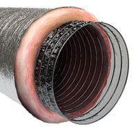 Imperial 25 ft. L X 10 in. D Silver Poly Duct - Open Box