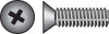 Hillman No. 10-32 X 2 in. L Phillips Flat Head Stainless Steel Machine Screws 100 pk