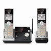 AT&T DECT 6.0 2 Handle Digital Cordless Answering System Silver