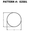 Alexandria Moulding Round Ramin Hardwood Dowel 1 in. Dia. x 36 in. L Natural (Pack of 6)