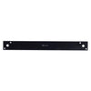 Hampton 14 in. H X 1.5 in. W X 1/8 in. D Black Steel Strap Brace