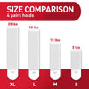 3M Command White Picture Hanging Strips 20 lb 4 pair (Pack of 6)