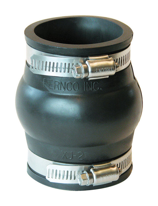 Fernco Schedule 40 2 in. Hub X 2 in. D Hub PVC Expansion Coupling 1 pk