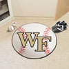 Wake Forest University Baseball Rug - 27in. Diameter