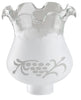 Westinghouse 8110000 1-5/8" Hand-Blown Frosted Etched Glass Shade (Pack of 6)