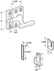 Prime-Line White Die-Cast Zinc Sash Lock 1 pk