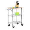 Honey-Can-Do 37-1/2 in. H X 28-1/2 in. W X 17-3/4 in. D Utility Cart