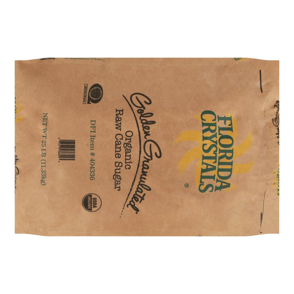 Azúcar en polvo orgánico Florida Crystals - Azúcar - 1 bolsa - 25 lb