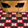 University of Nebraska Team Carpet Tiles - 45 Sq Ft.