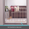 North States White 30 in. H X 28-42 in. W Wood Child Safety Gate