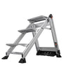 Little Giant Jumbo 3.5 ft. H Aluminum Step Ladder Type IAA 375 lb. capacity
