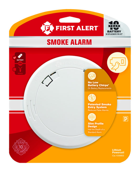 First Alert Battery-Powered Photoelectric Smoke/Fire Detector
