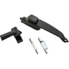 National Hardware Black Zinc Push Button Latch 1 pk
