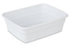 Sterilite 14 in. L X 10.75 in. W X 4.5 in. H Plastic Dish Pan (Pack of 12)