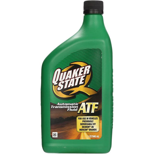 Quaker State Dexron III/Mercon Grade Automatic Synthetic Transmission Fluid 1 qt. (Pack of 6)