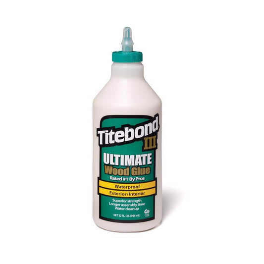 Titebond III Ultimate Waterproof Tan Wood Glue 1 qt.