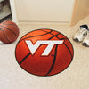 Virginia Tech Basketball Rug - 27in. Diameter