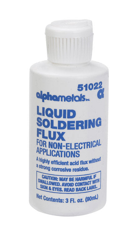 Alpha Fry Lead-Free Soldering Flux 3 oz. for Non-Electrical Metal Applications