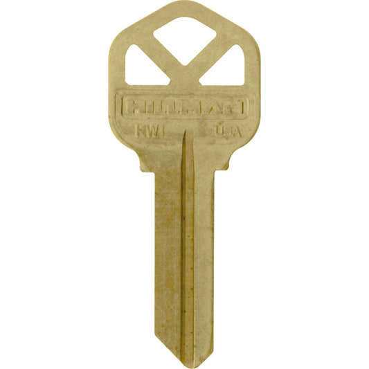 Hillman Kwikset Traditional Key House/Office Universal Key Blank KW1 Double