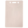 Hillman Plastic Clear ID Holder Badge Sleeve (Pack of 5).