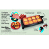 Hamilton Beach 26.5 in. L X 10.7 in. W Ceramic Nonstick Surface Copper/Black Reversible Griddle