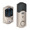Schlage Flair Aged Bronze Lever and Single Cylinder Deadbolt 1-3/4 in.