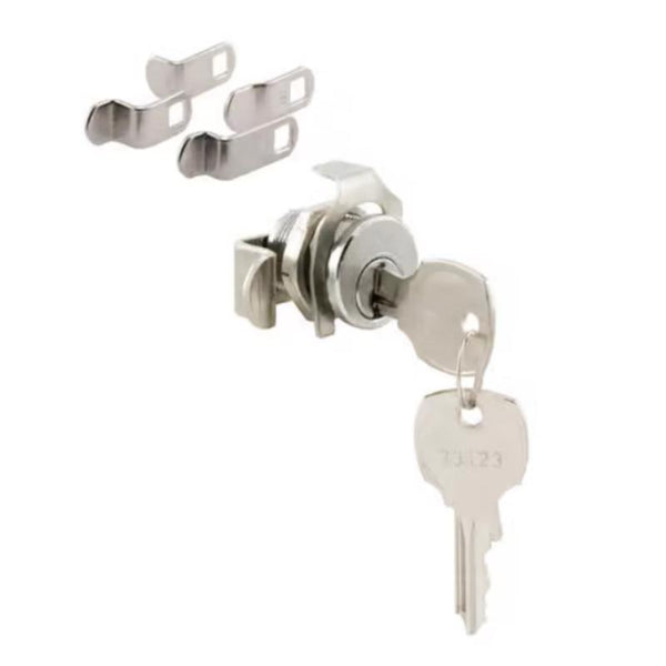 ATC Chrome Plated Steel Counter Clockwise Mailbox Lock (Pack of 6)