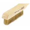 Forney 9.5 in. L X 10.25 in. W Wire Brush Wood 1 pc