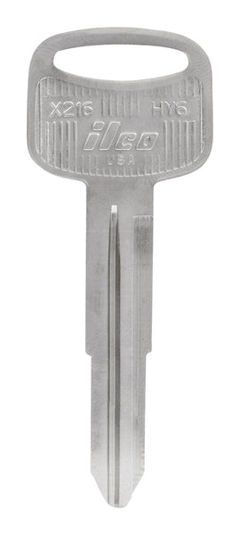 Llave en blanco Hillman Automotive HY6 doble para Hyundai (paquete de 10).