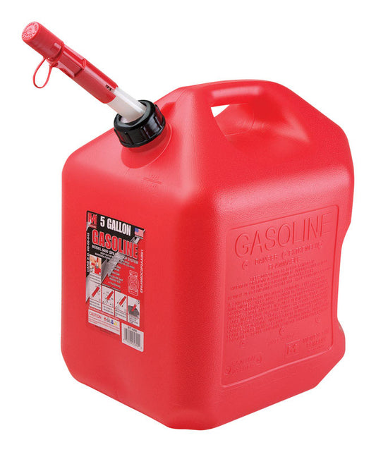 Midwest Can  Plastic  Gas Can  5 gal.