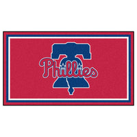 MLB - Philadelphia Phillies Bell 3ft. x 5ft. Plush Area Rug