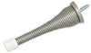 National Hardware Steel w/Rubber Tip Satin Nickel Silver Spring Door Stop Mounts to wall .75 in.