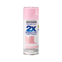 Rust-Oleum Painter's Touch Ultra Cover Gloss Candy Pink Spray Paint 12 oz. (Pack of 6)
